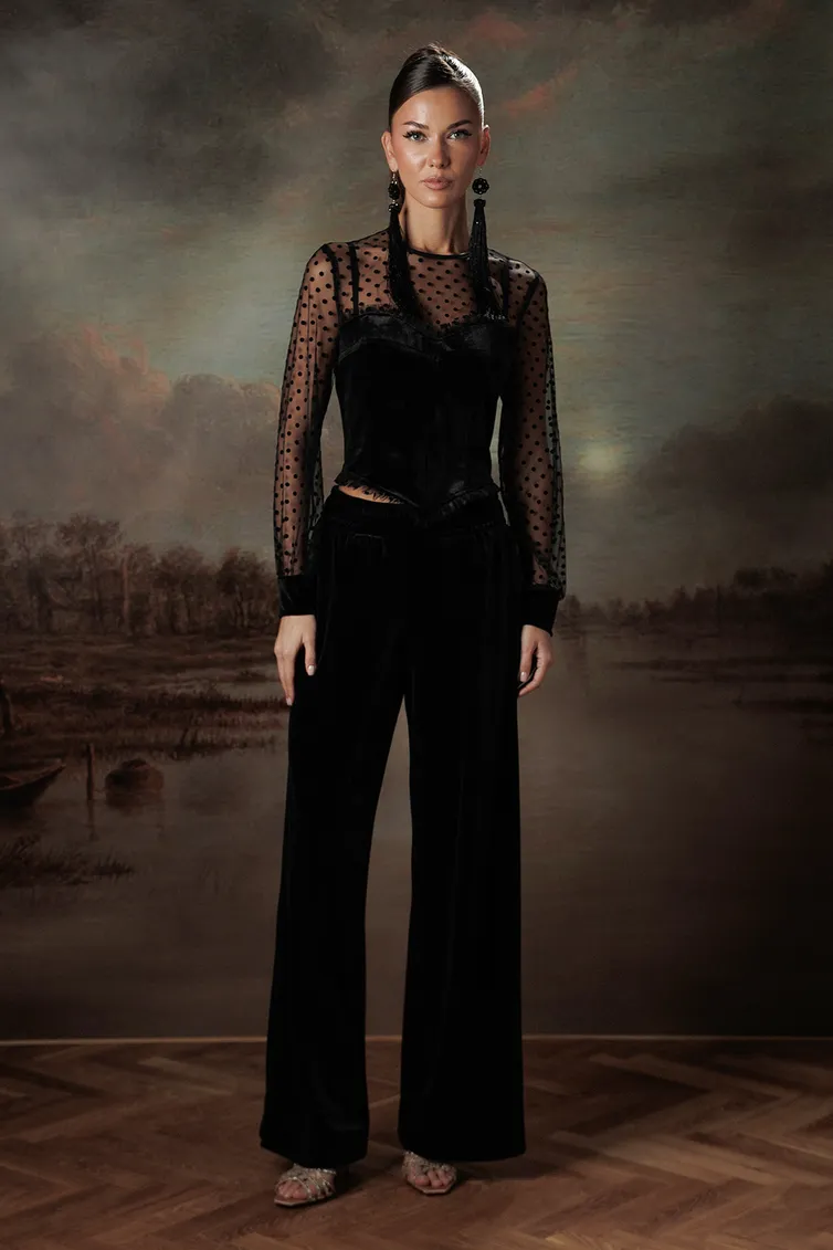 Trousers Buter New #3475 chernyj