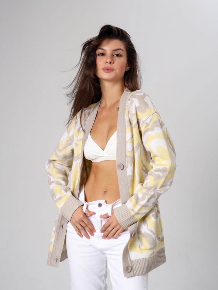 Кардиган BONADI арт. BS45 желтый