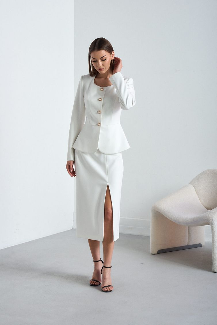 Костюм Леди лайн арт. 5126 молочный