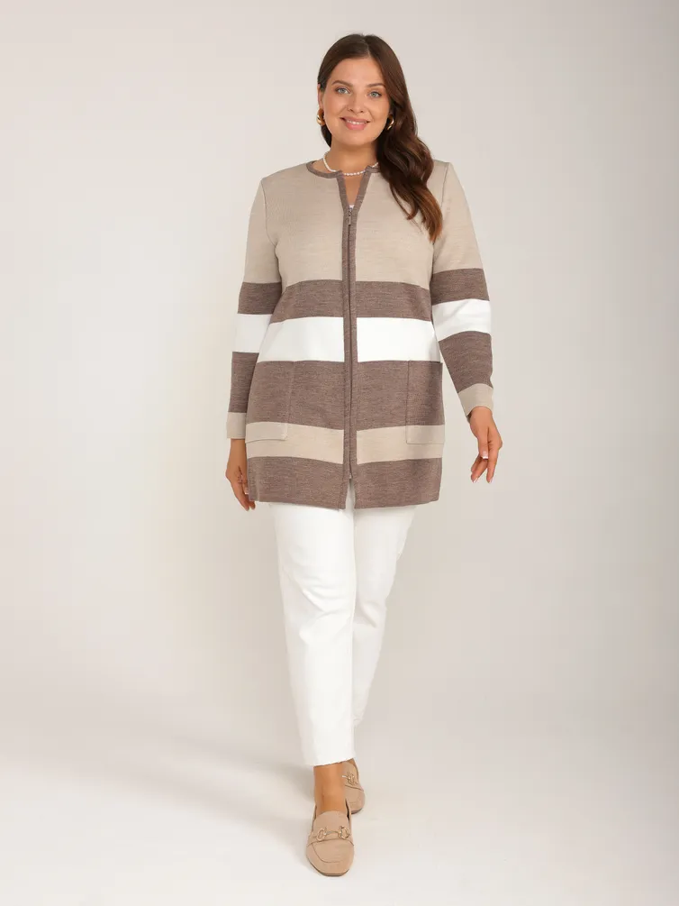 Sweter BONADI #2122 kapuchino