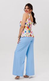 Брюки Anelli Laurel 1702.1 голубая гортензия