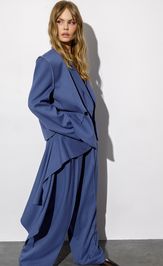 Жакет Pirs 6377темно-голубая полоска