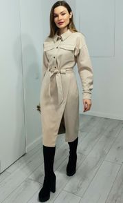 Dress PATRICIA #F15285 bezhevyj