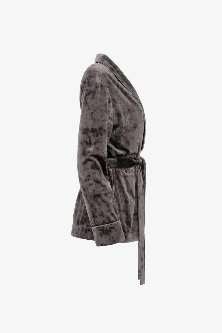 Кардиган Elema арт. 1К-11264-2 серый 164