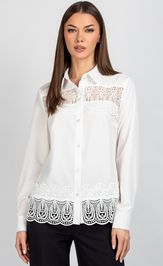 Blouse VIZAVI 747 molochnyj