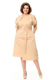 Dress Abbi #1026 svetlyj bezh