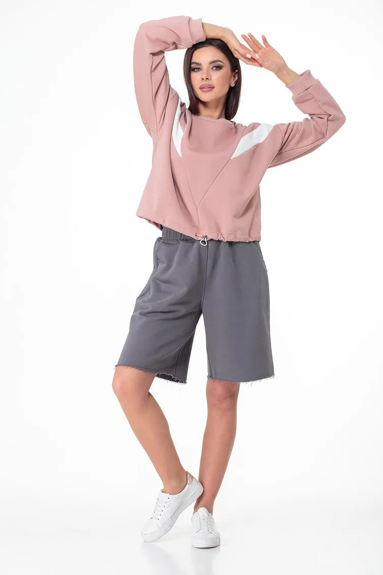 Bluza Anelli Laurel #1018 pepelnaya roza