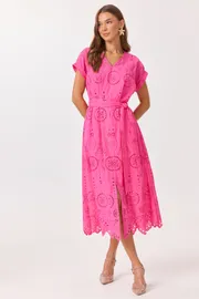 Dress Lyushe #4149 Plate fuksiya
