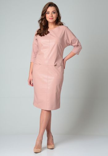 2068 платье пудра