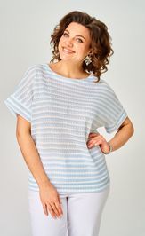 Блузки, туники Rumoda 2262 светло-голубой