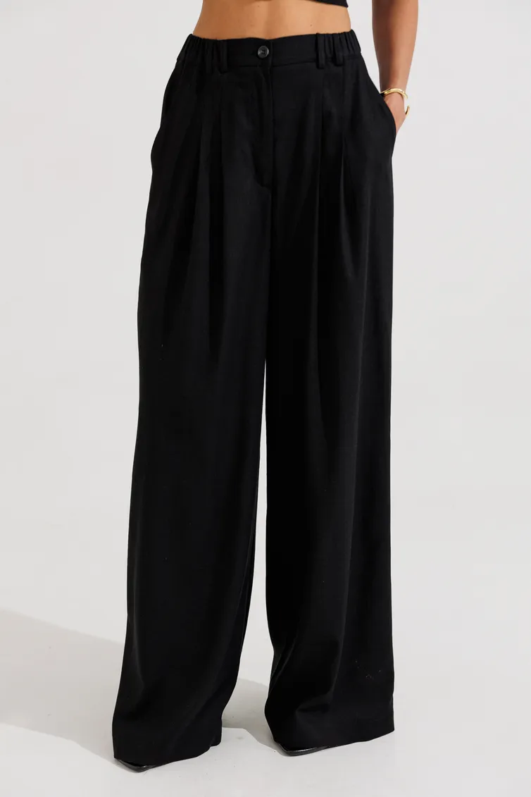 Trousers Lyushe #4414 chernyj
