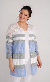 Кардиган BONADI 1949 голубой