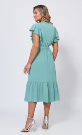 Платье BAZALINI 5042 фисташка