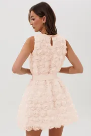 Sukienka V&N fashion #1153_persikovoe Plate
