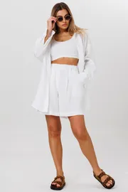 Shorts Ma Cherie #7001 belyj