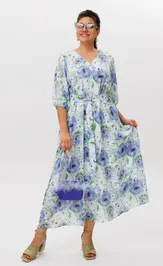 Sukienka Anelli Laurel 1897 vasilki