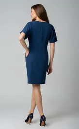 Платье MARIKA 480 т.синий