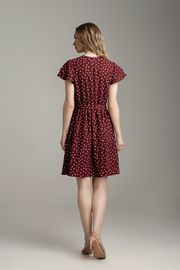Dress MARIKA #422 bordo
