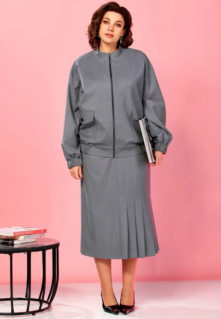 Костюм Ava fashion арт. М-179 серый