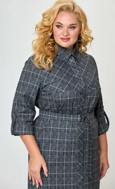 Dress LadyThreeStars 2472 kletka