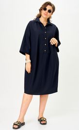 Платье SOVA 11329 синий