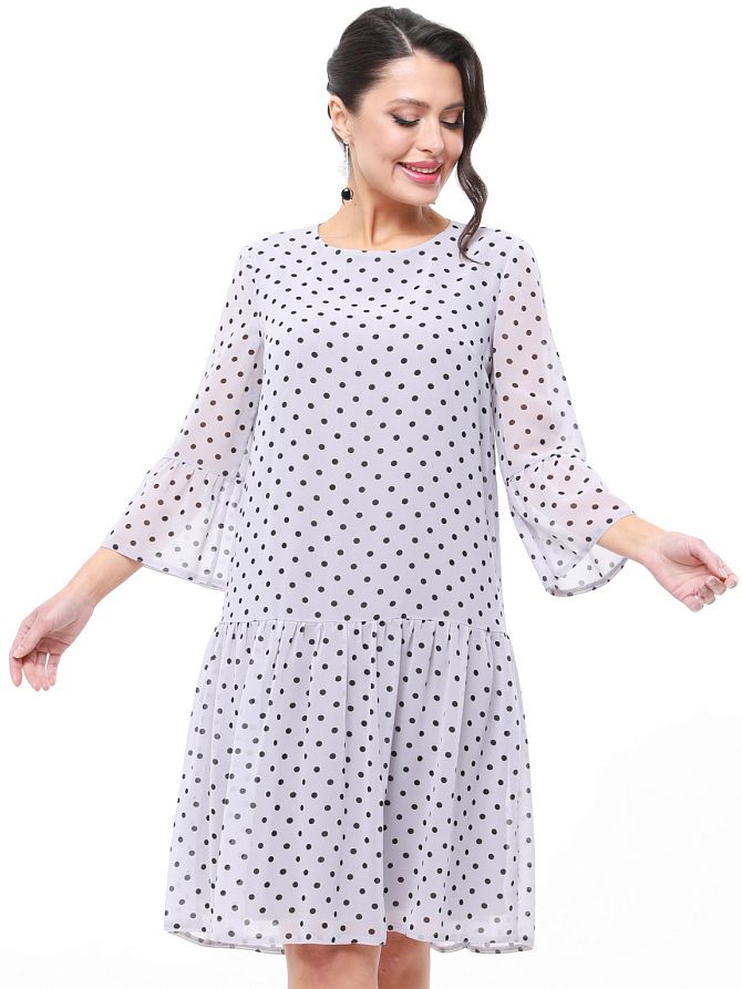 Dress DS Trend #YuS-1114 (Prozrachnye namereniya, siren top)