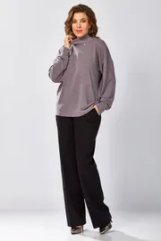 Лонгслив BegiModa #4156 fioletovyj pepel