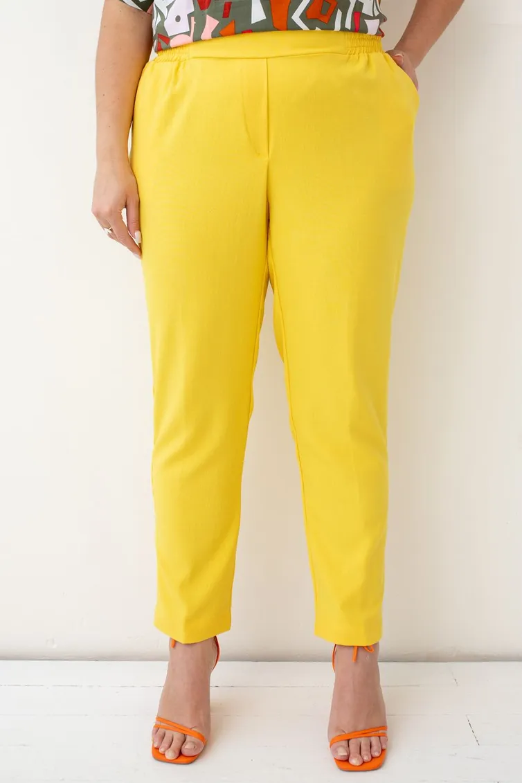 Trousers TOOK A LOOK & Angelika #RB-651 zheltyj