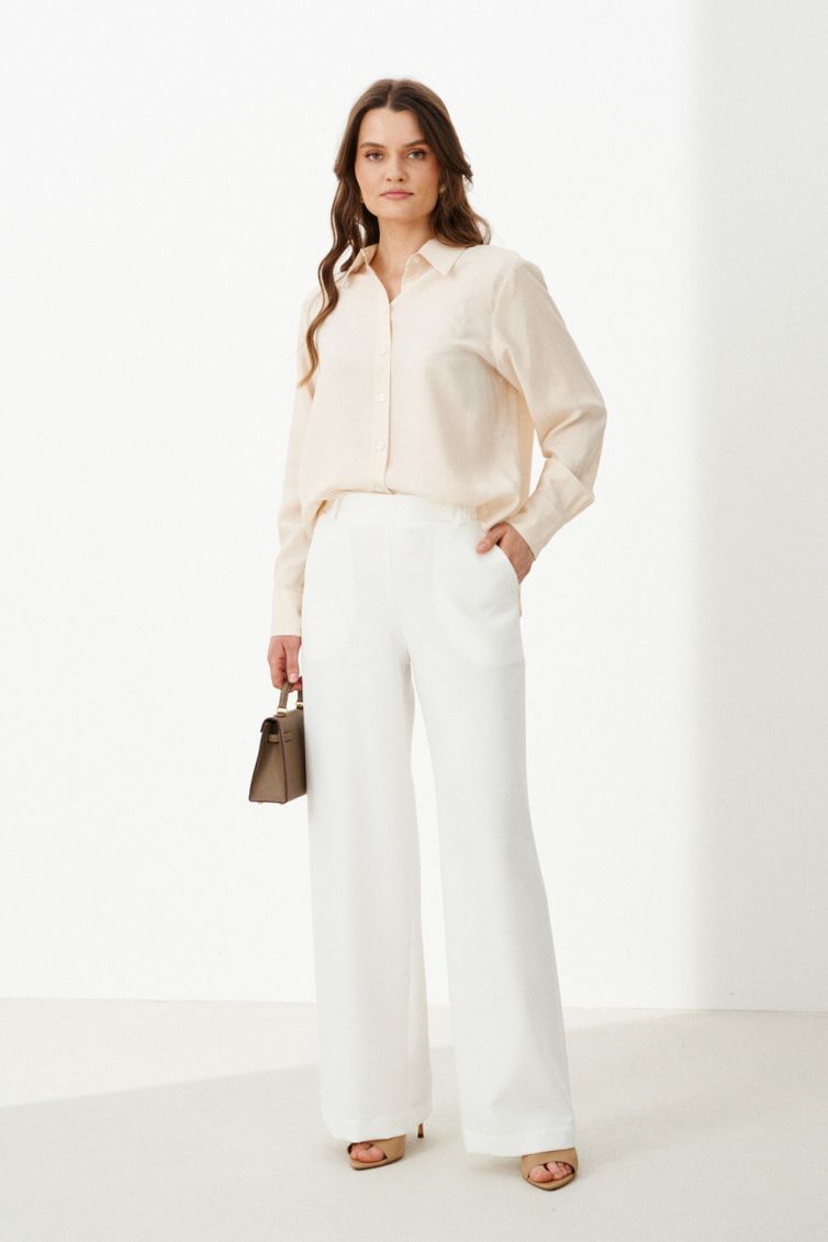 Блузка Panda арт. 103044 светло-бежевый