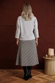 Комплект Anastasia арт. 1284 серый/клетка