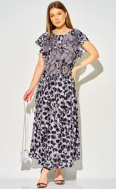 Dress LAIKONY L-364 ottenki serogo