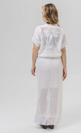 Юбка Romgil РВ0389-ХЛ4 белый