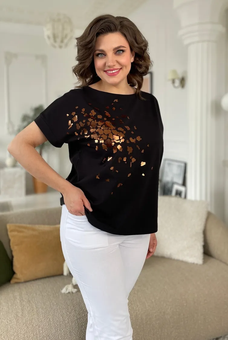 Blouson Rumoda #2089 (korotkij rukav) chern