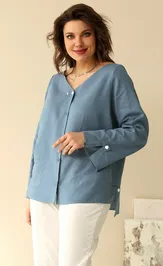Блуза BegiModa 4041 джинс