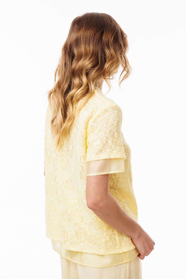 Блузка EOLA арт. 3121 сливочное масло