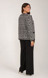 Жакет BONADI 2124 черный-капучино