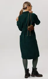 Платье Anelli Laurel 1727 Теплый мох