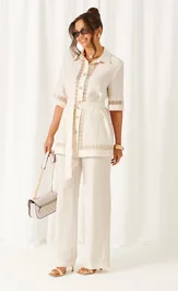 Garnitur Sale 6461 belyj