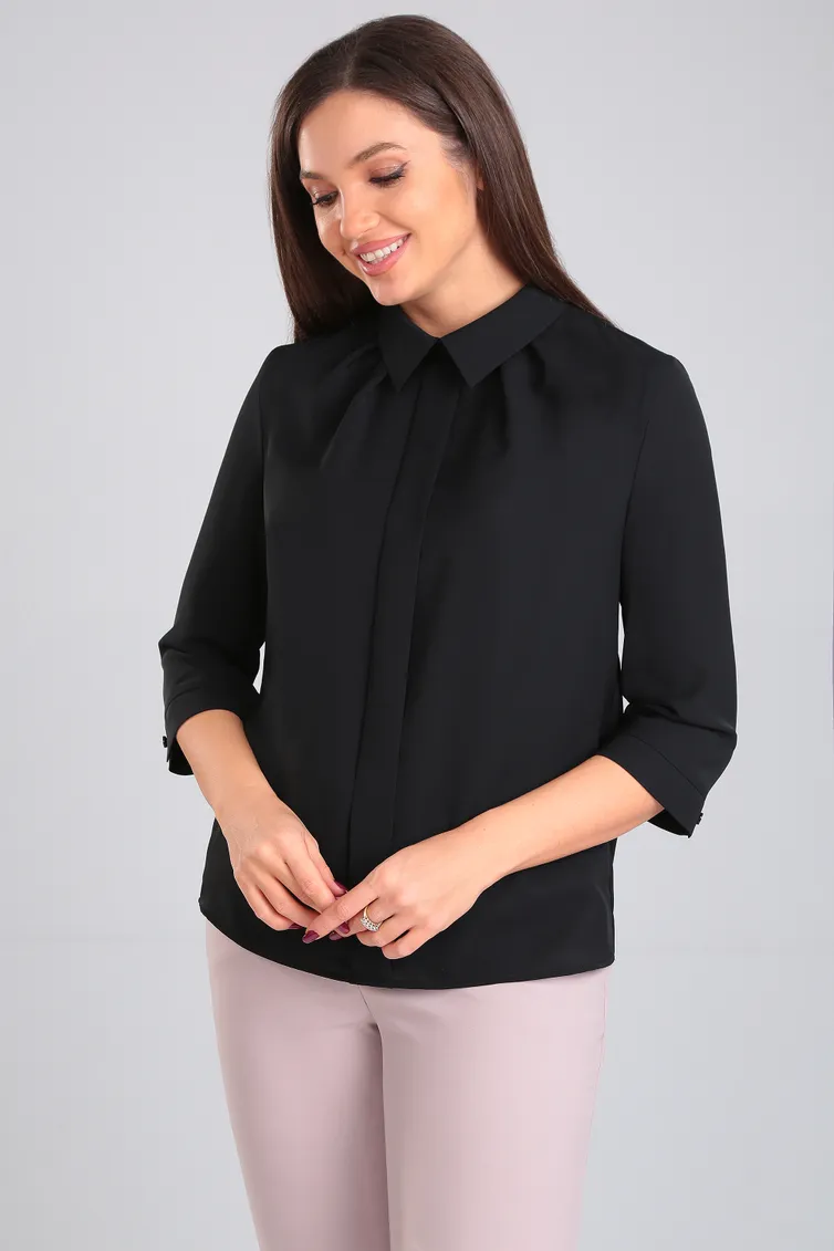 Bluzka LeNata #11341 chernyj