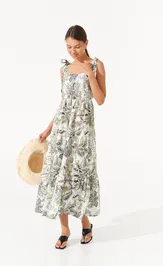 Dress Romgil RT0143-VI4 molochnyj, svetlyj xaki,chernyj