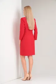Sukienka Vilena-fashion #759 krasnyj