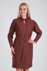 Sukienka Vilena-fashion #728 shokolad