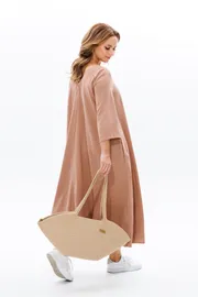 Dress Anastasia #1005.2 kapuchino