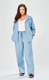 Костюм Ava fashion М-219 голубой