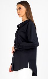 Blouse VIZAVI 727 chernyj