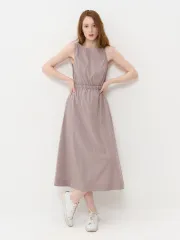 Dress Newvay #7221-30042 sero-bezh