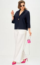 Комплект SOVA 11333 синий- молочный