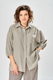 Комплект Ольга Стиль арт. С1017 хаки-коричневый