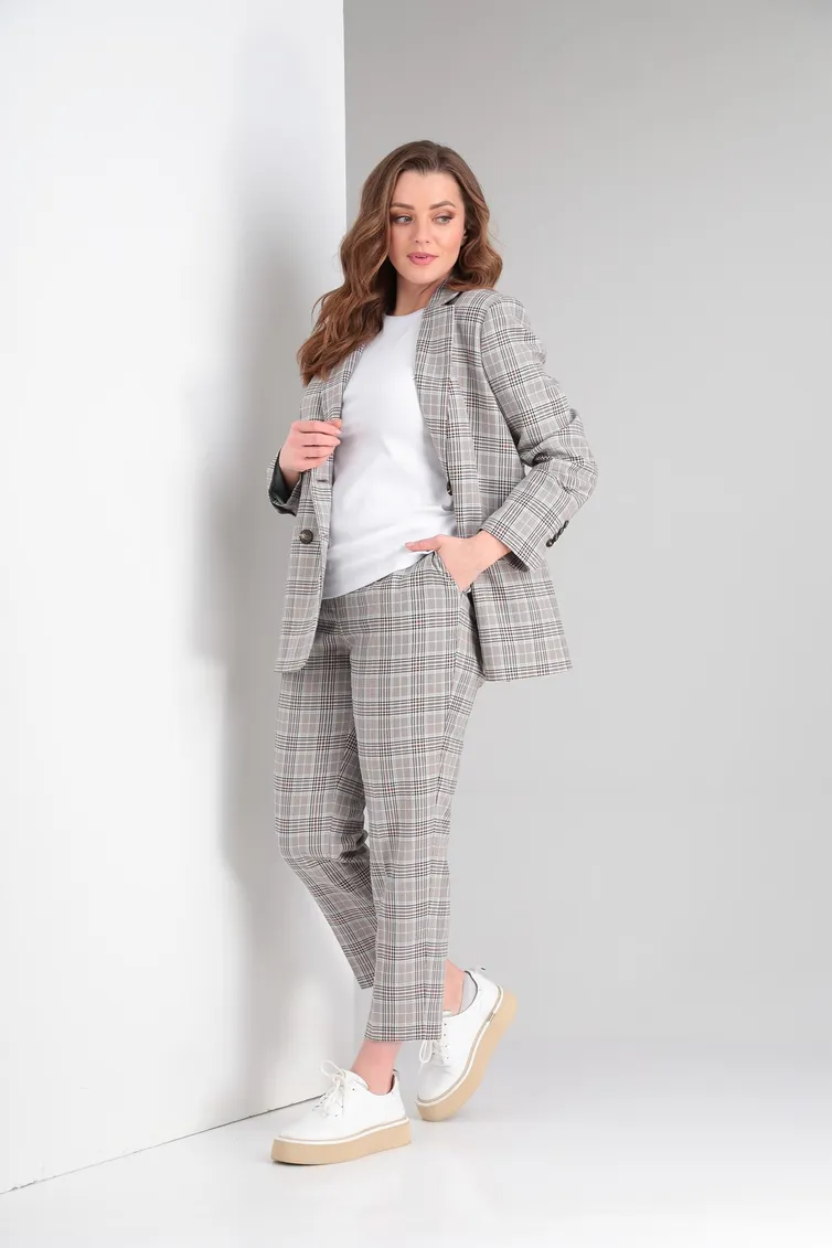 Костюм Vilena-fashion арт. 782 клетка