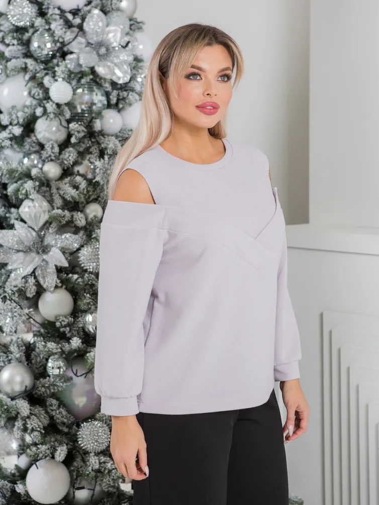 Bluzka NOVITA #1434 svetlo-lilovyj